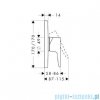 Hansgrohe Axor Citterio M Jednouchwytowa bateria prysznicowa podtynkowa 34625000